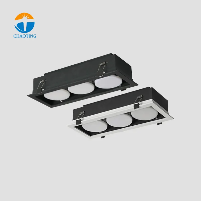 Anti-Glare Recessed Square LED Downlight 5-12W