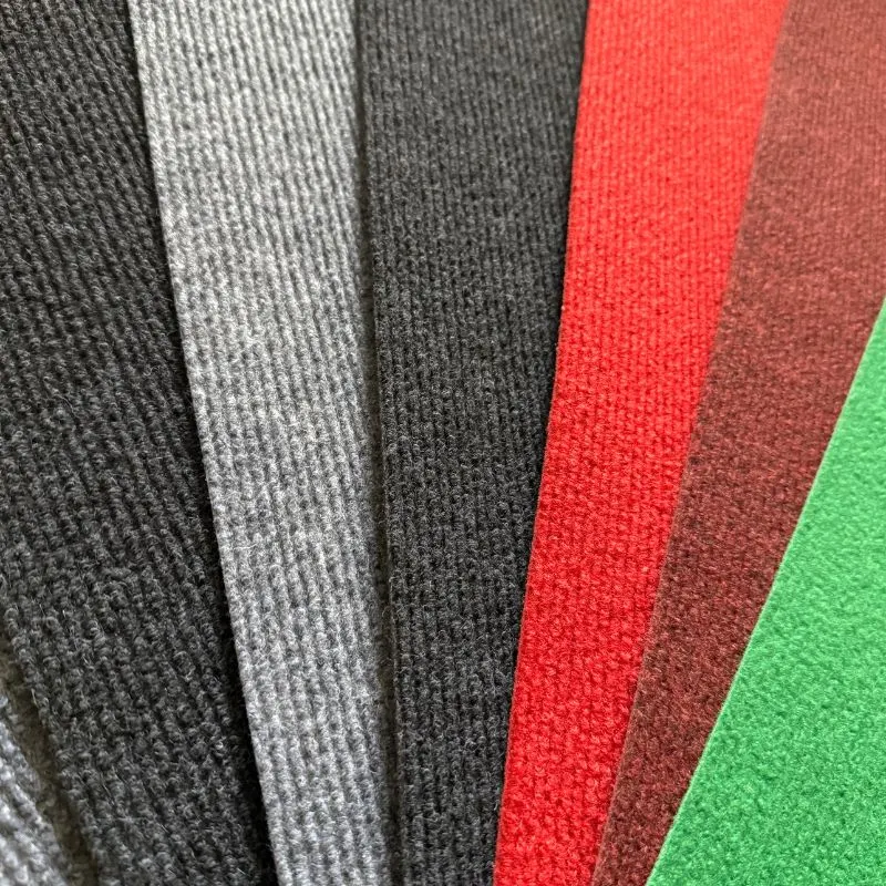Non-Slip Nonwoven Ribbed Polyester Floor Carpet