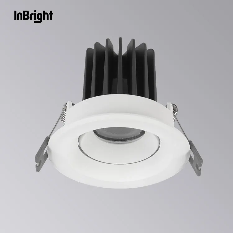 Anti-Glare Adjustable Dimmable Recessed COB LED Downlight 8W IP65