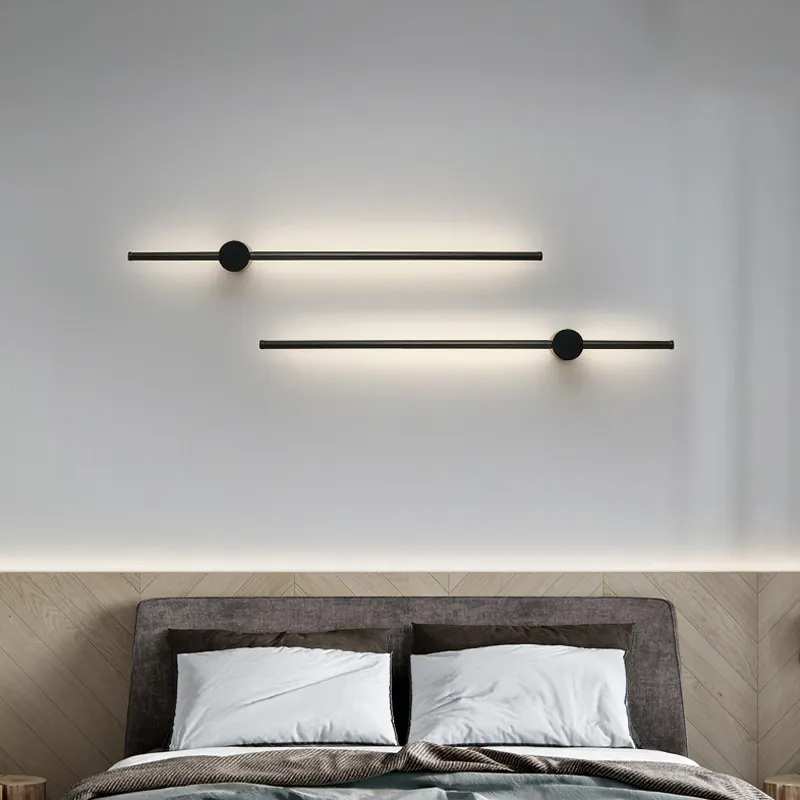 Aluminum LED Wall Light Black 10W