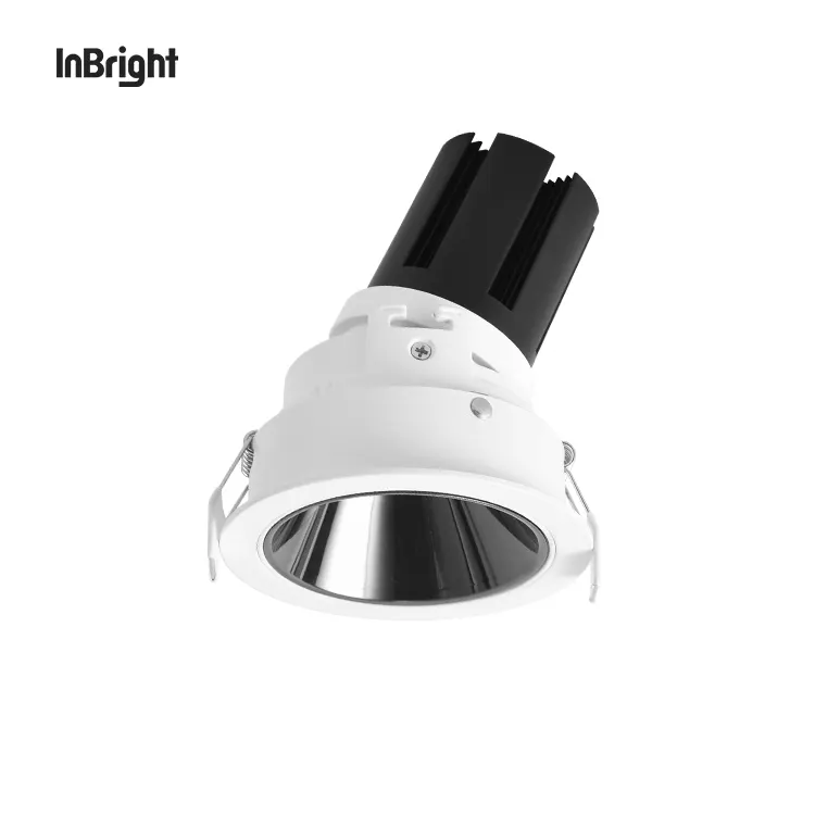 Anti-Glare Adjustable Trimless Dimmable LED Downlight 8-20W
