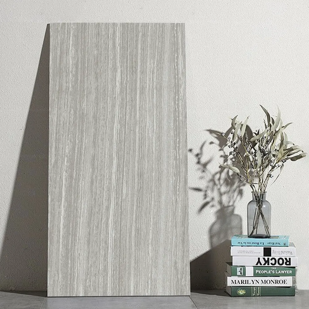Non-Slip Stone-Look Porcelain Exterior Wall Tile 600x1200mm product sample