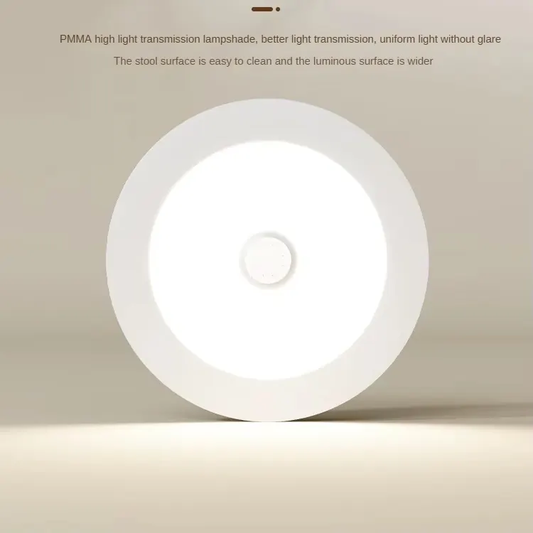 Motion-Sensor Voice-Controlled Smart Surface-Mounted LED Downlight 5-12W