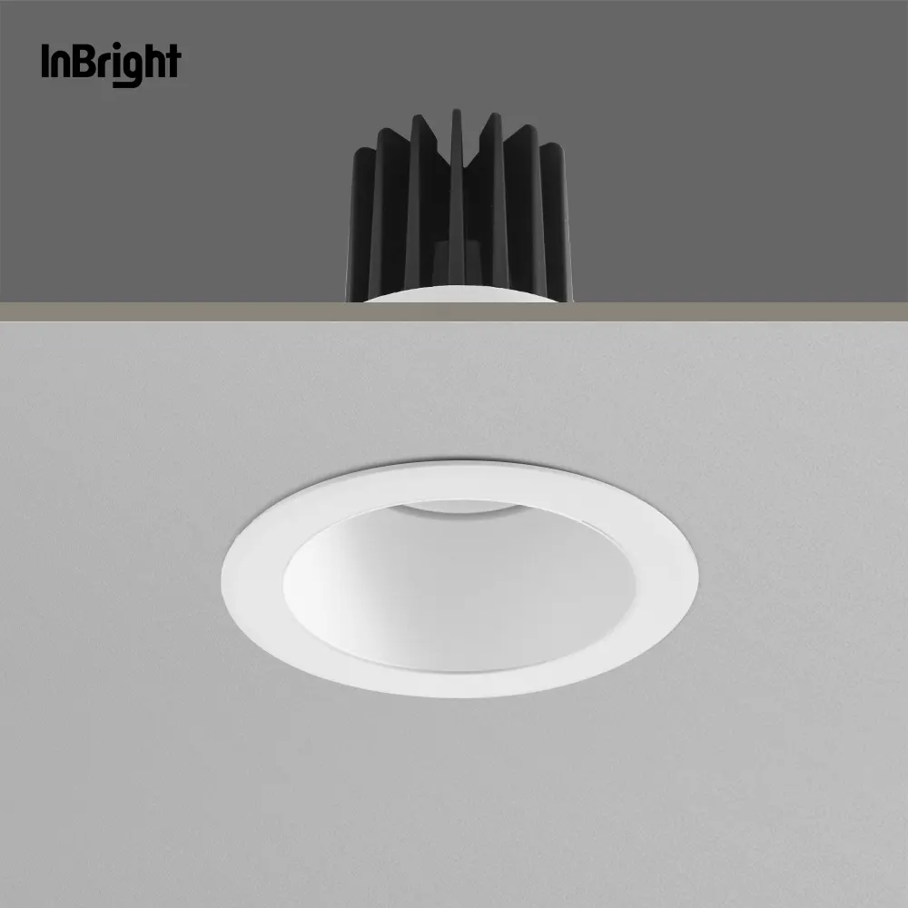 Trimless Recessed Aluminum LED Downlight 15W IP65