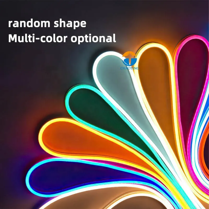 RGB LED Neon Rope Light 110V For Strip Lighting Installation