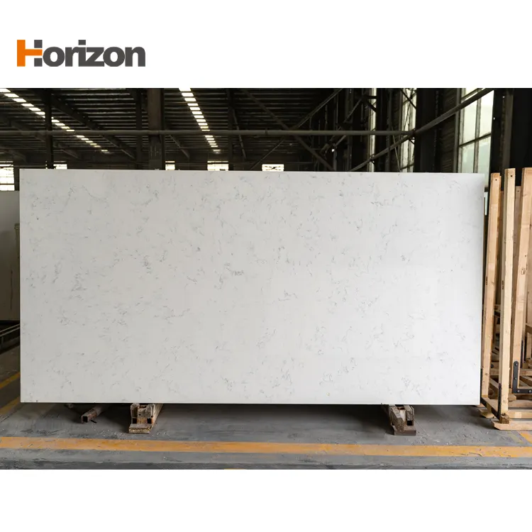 Carrara Engineered Quartz Slab 3200x1600mm
