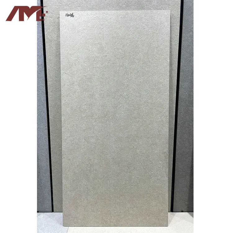 Non-Slip Travertine-Look Matte Porcelain Wall And Floor Tile 600x1200mm