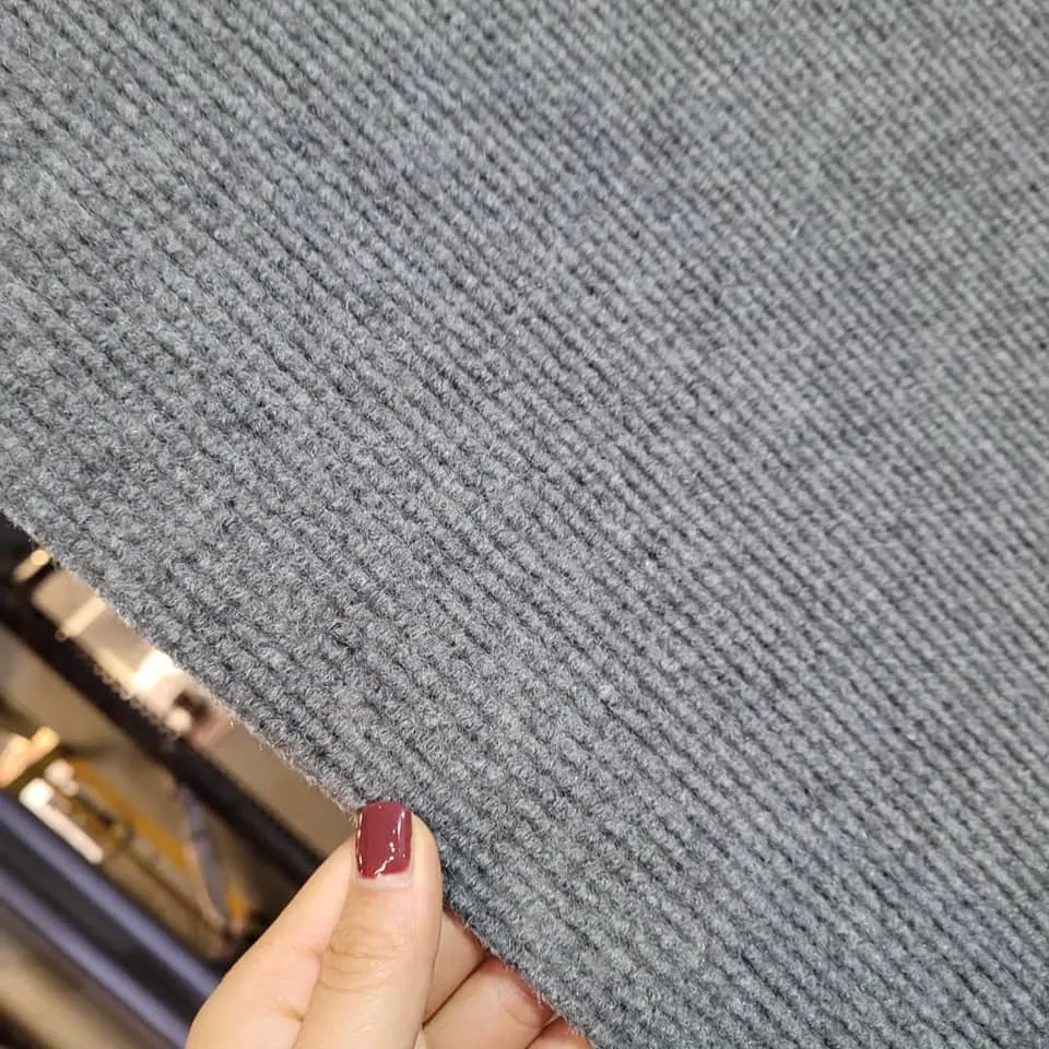 Needle-Punched Ribbed Polyester Exhibition And Event Carpet