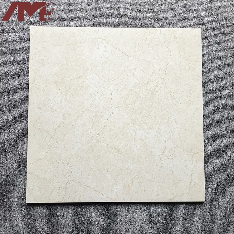 Marble-Look Polished Porcelain Floor Tile 600x600mm/24x24