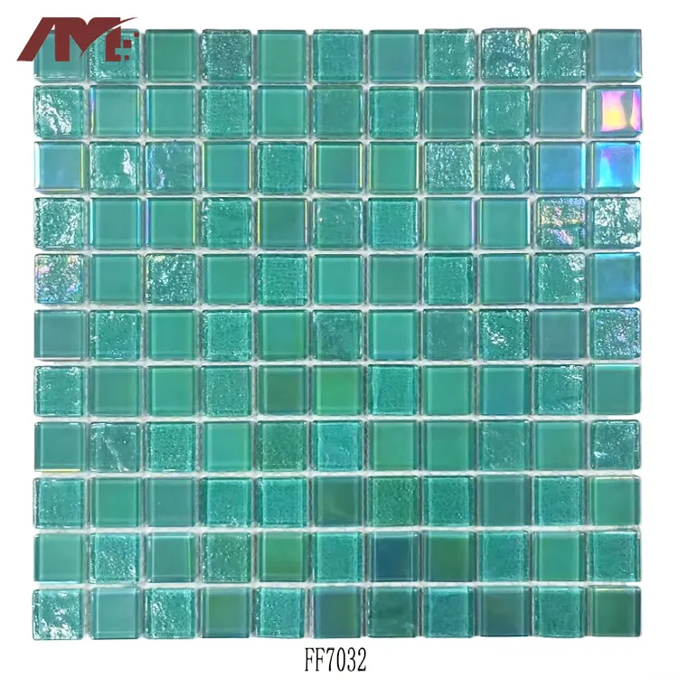 Blue Glass Mosaic Tile 300x300mm