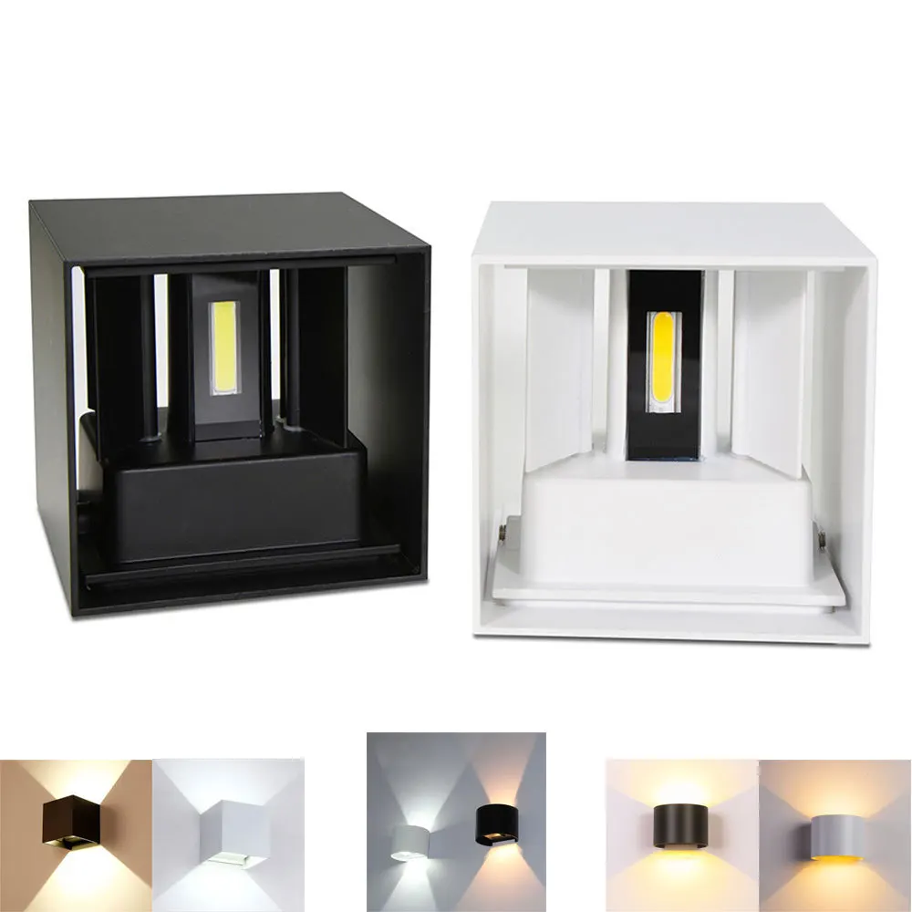 Aluminum LED Wall Light 2-12W IP65