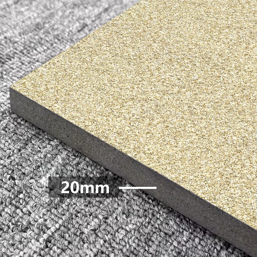 Non-Slip Stone-Look Porcelain Outdoor Tile 600x600mm