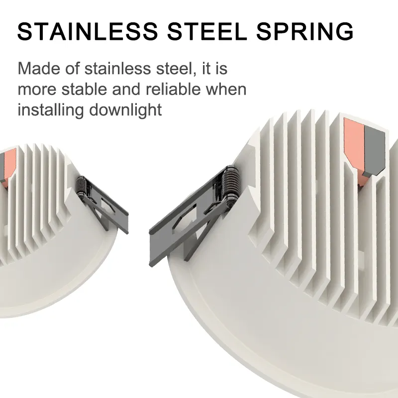 Anti-Glare Recessed LED Downlight 12-24W