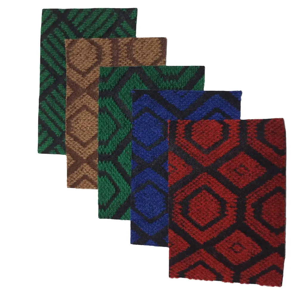 Jacquard Gray/Red Polyester Exhibition And Event Carpet 3-10mm Thick
