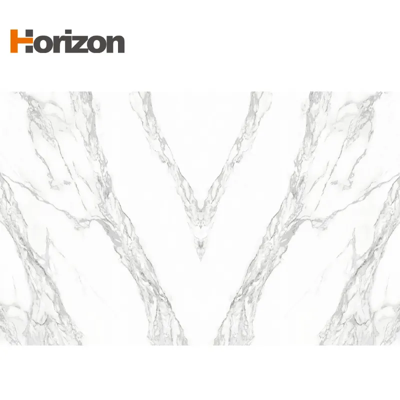 Marble-Look Polished Sintered Stone Slab 600x1200mm