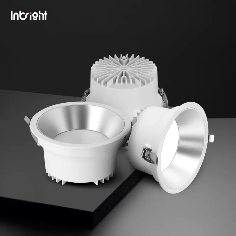 Recessed Aluminum LED Downlight 15-35W