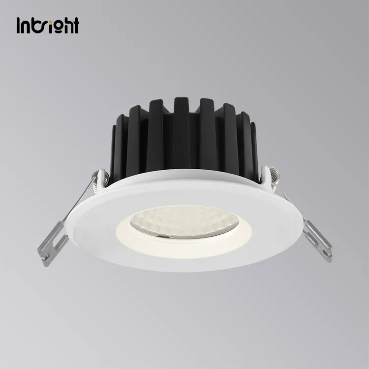 Dimmable Recessed Aluminum COB LED Downlight 10-25W IP65