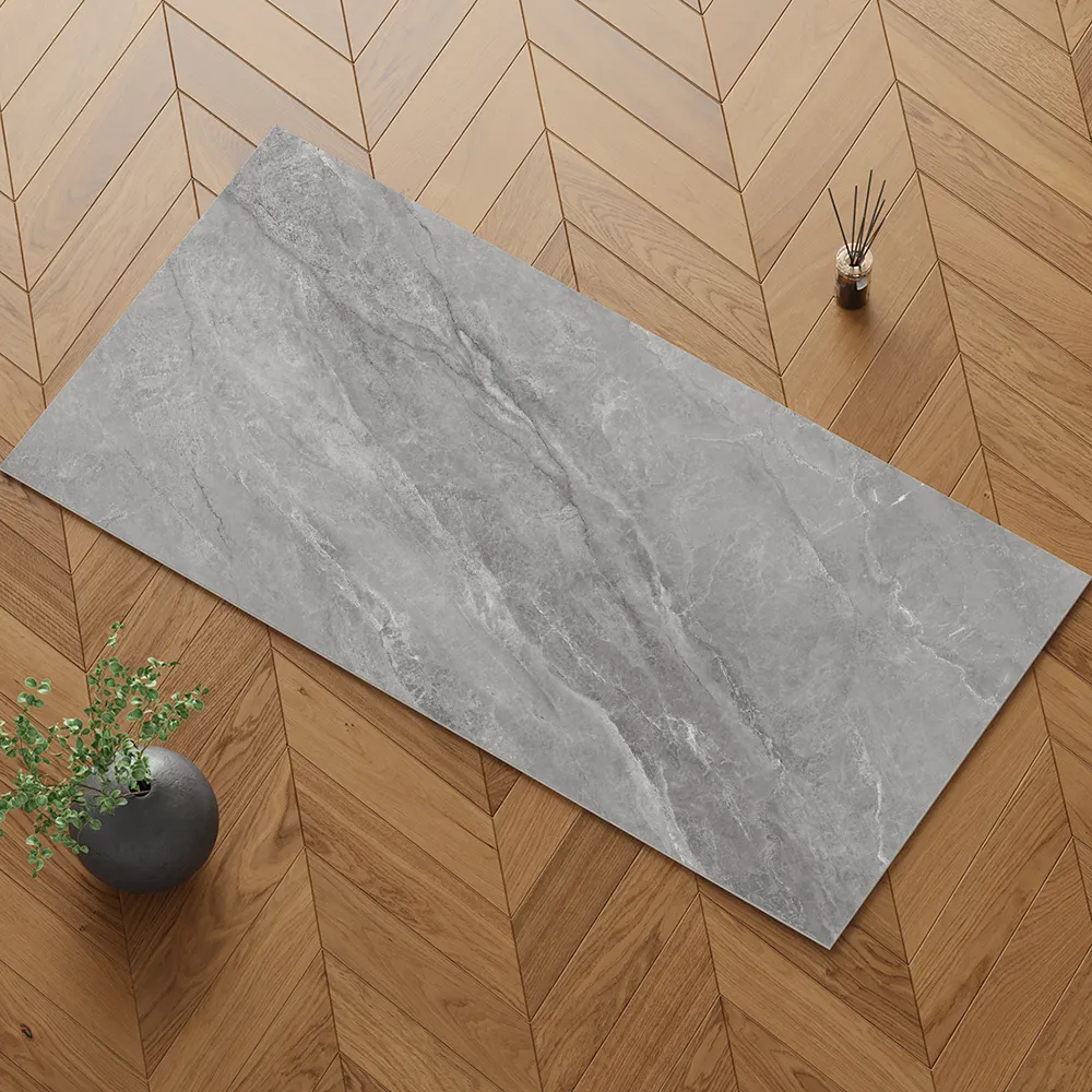 Stone-Look Glazed Porcelain Wall Tile 750x1500mm