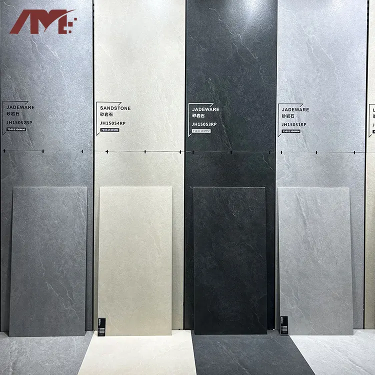 Non-Slip Travertine-Look Matte Porcelain Wall And Floor Tile 600x1200mm