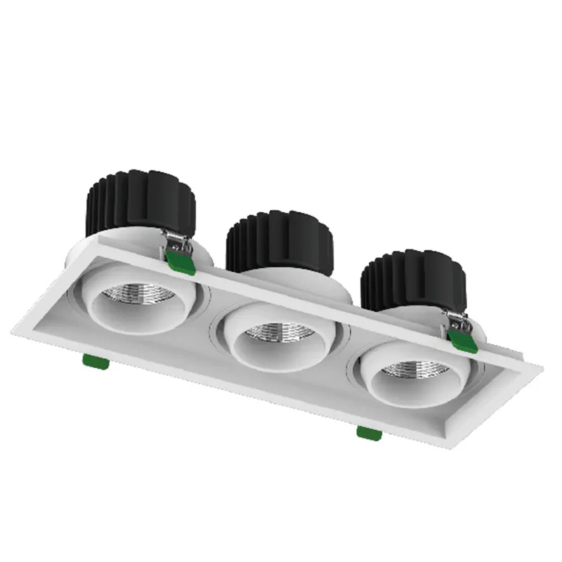 Square Aluminum LED Downlight 24-32W
