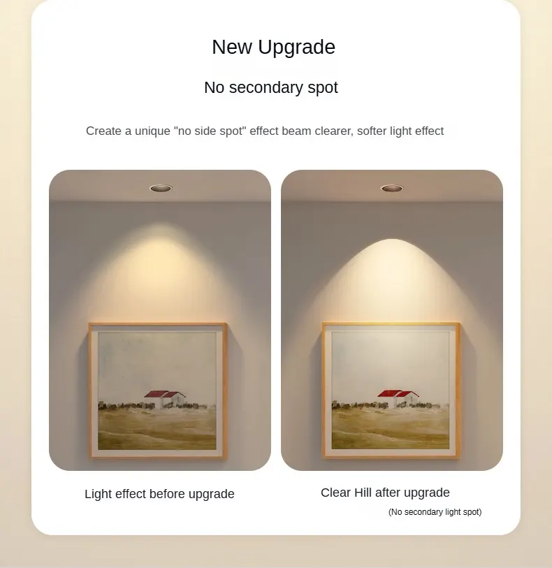 Recessed Aluminum LED Downlight 7/10W