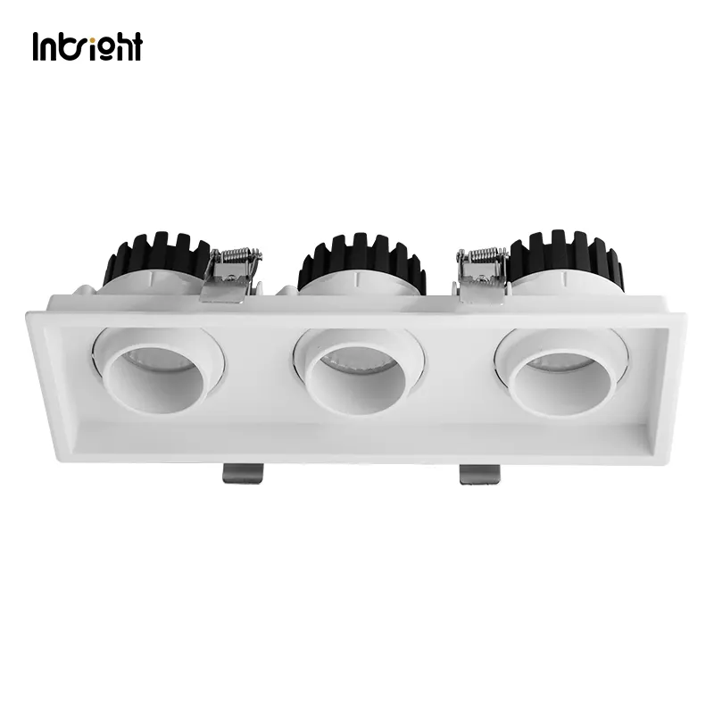 Adjustable Recessed Aluminum COB LED Downlight 10-25W IP65