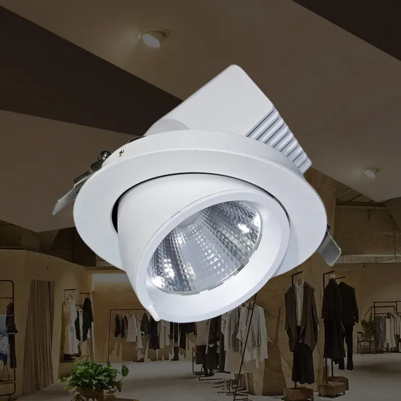 Adjustable Recessed Aluminum LED Downlight