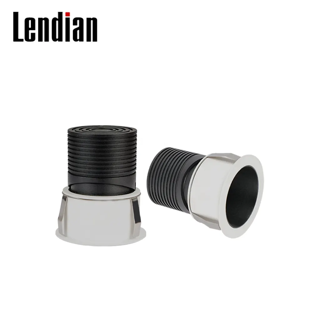 Adjustable Recessed Aluminum LED Downlight 3-8W 40-60m