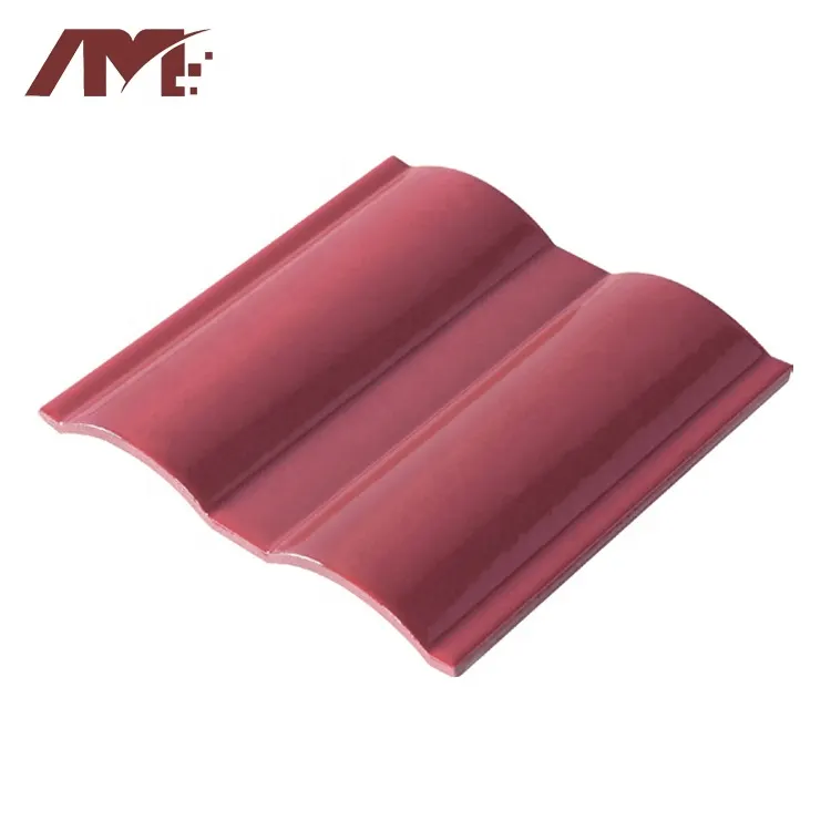 Glazed Clay Roof Tile For Exterior Roofing