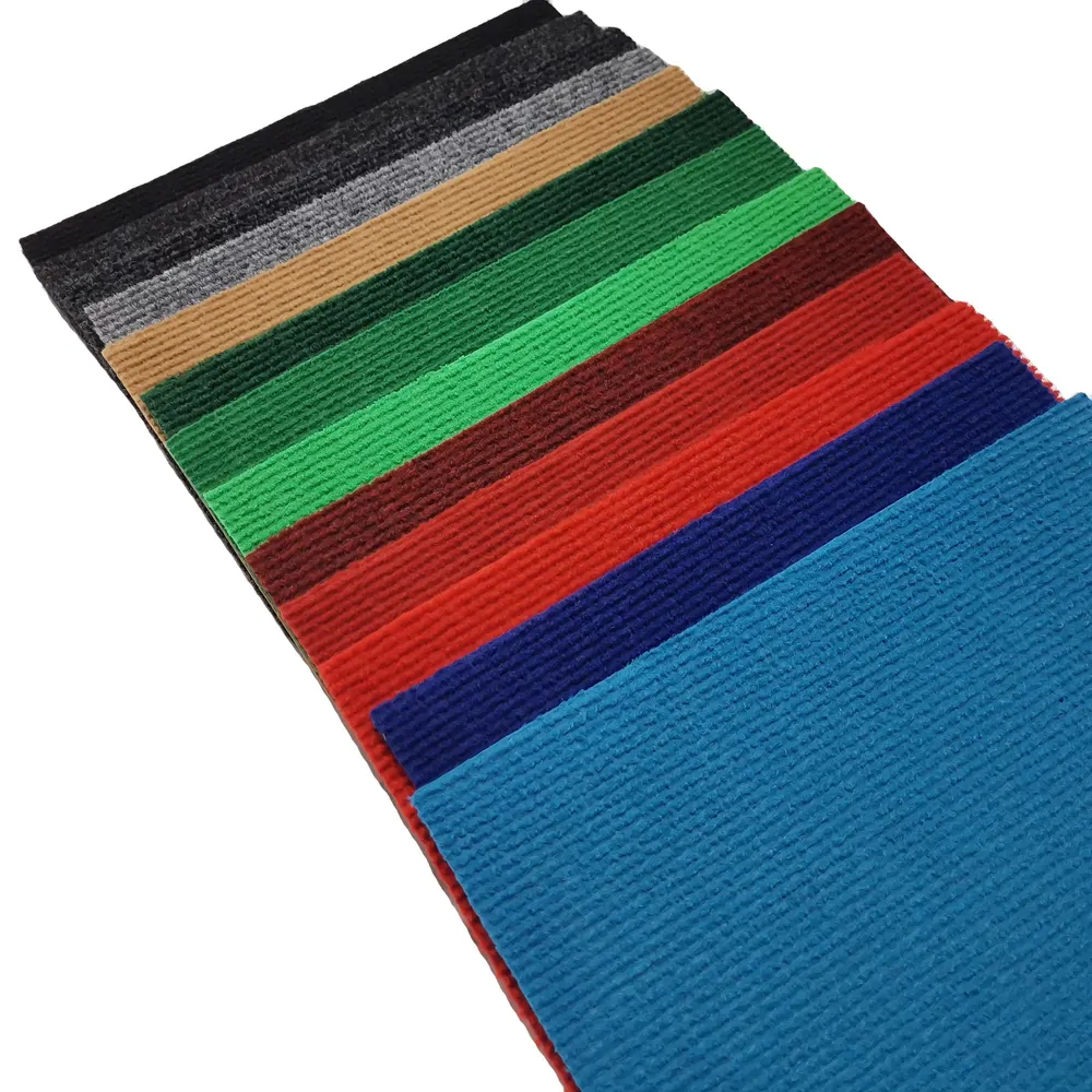 Red/Blue/Green Polyester Carpet Roll 2-6mm Thick