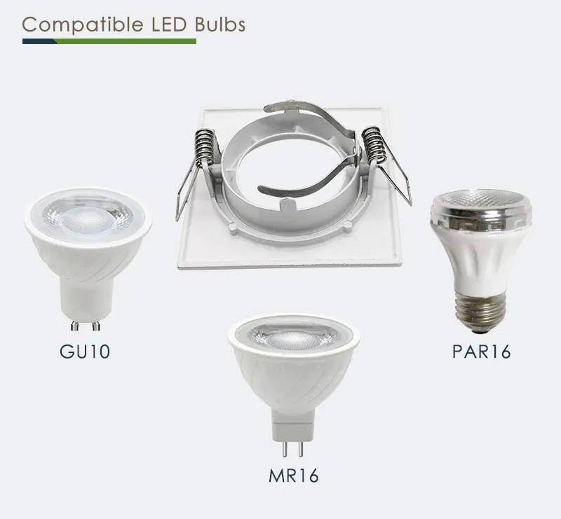 Recessed Round Aluminum Downlight Housing