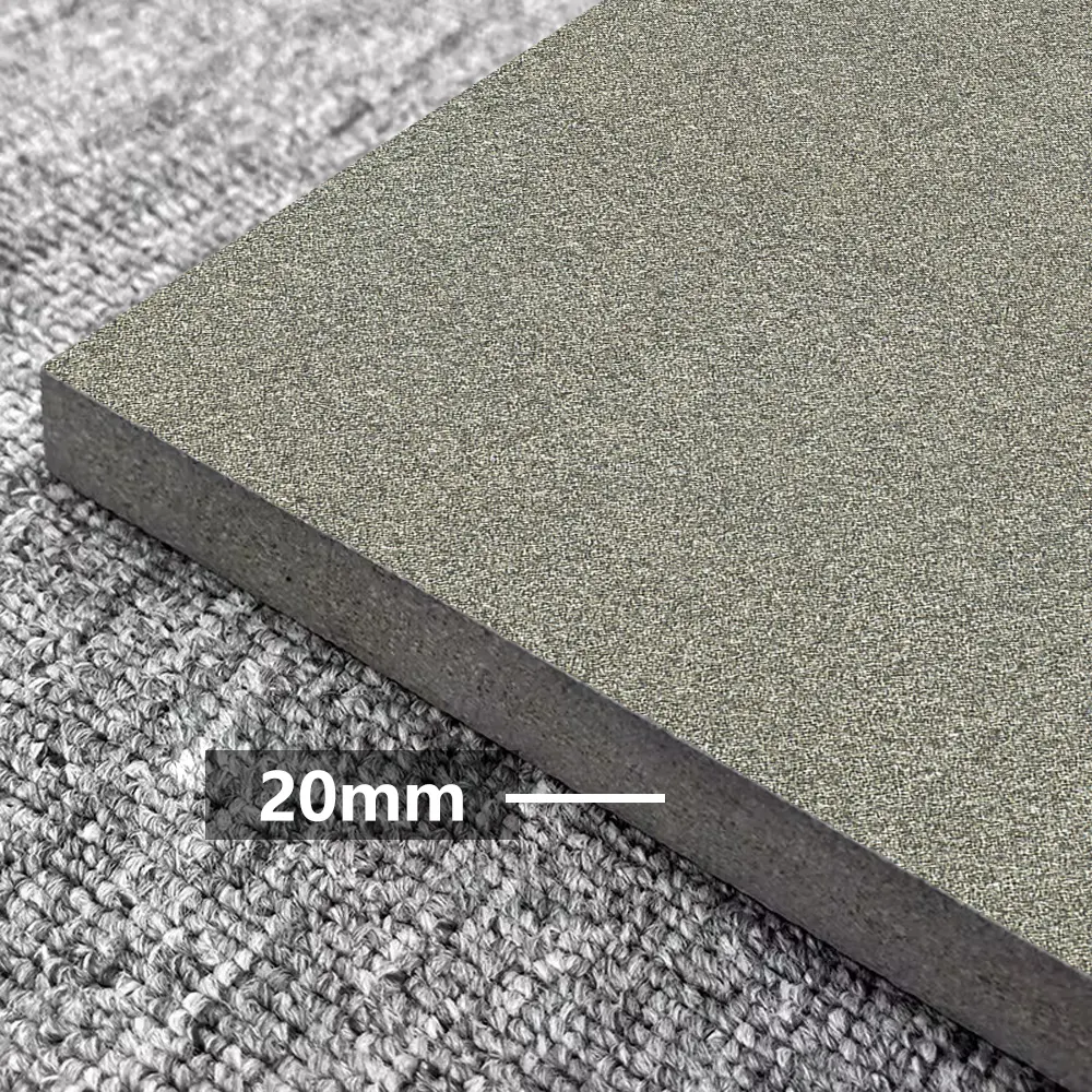Non-Slip Stone-Look Porcelain Exterior Wall Tile 600x600mm
