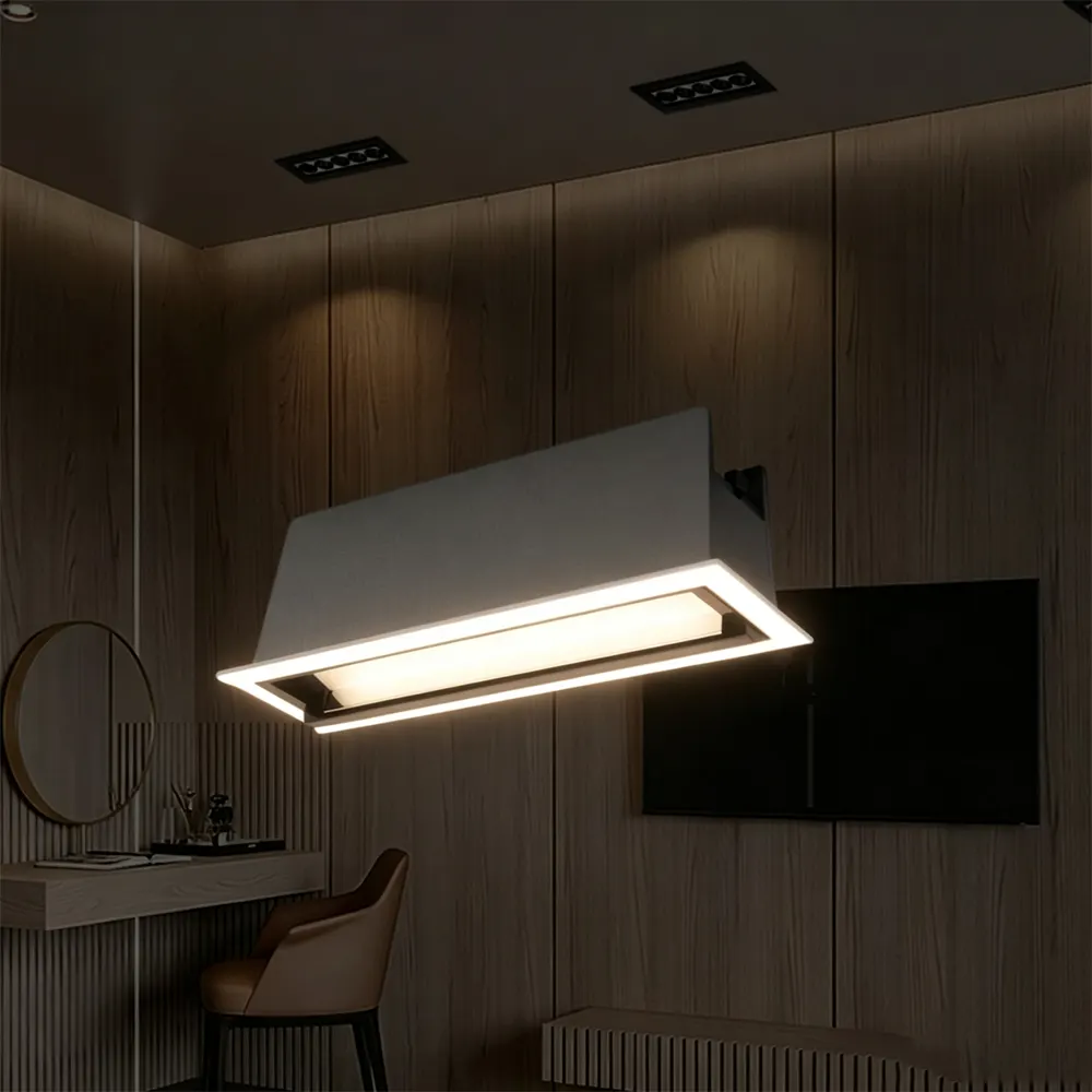 Square Aluminum LED Grille Spotlight