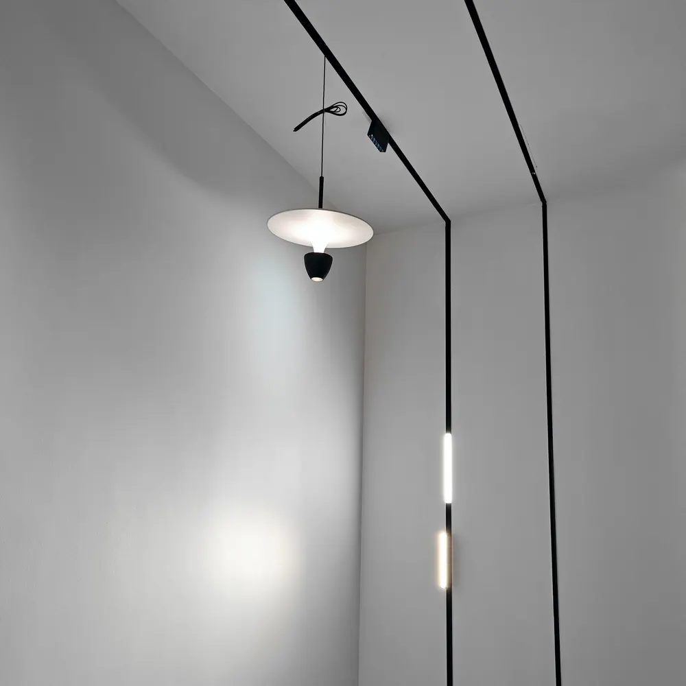 Recessed Aluminum Magnetic LED Track Spotlight White/Gold/Black 6-20W 48V product sample