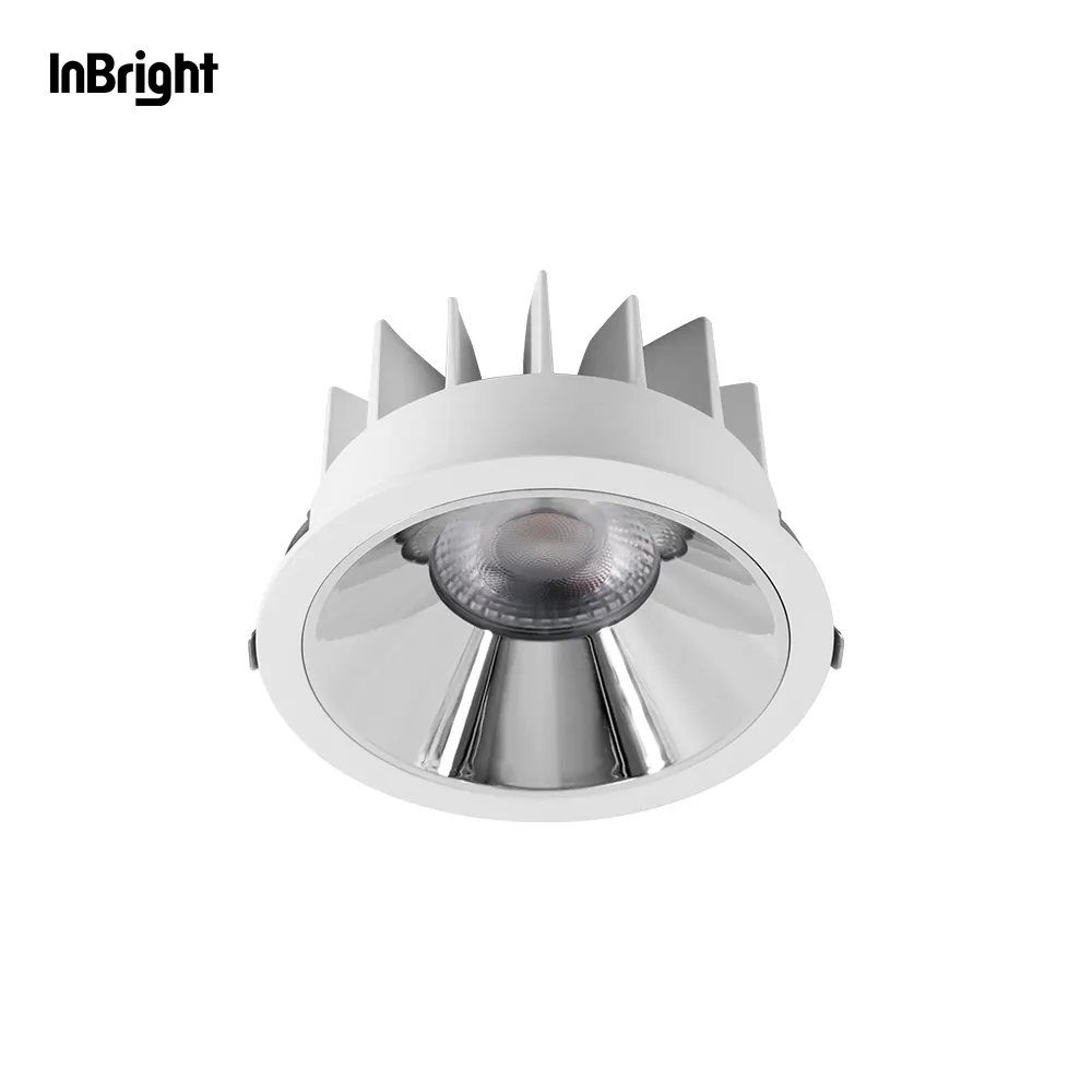 Smart Dimmable Recessed COB LED Downlight 10-50W IP65