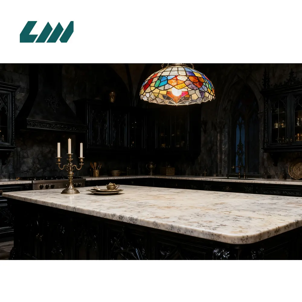 Jade-Look Engineered Quartz Slab 3200x1600mm