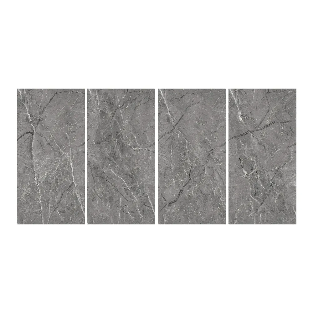 Stone-Look Polished Porcelain Floor Tile 750x1500mm
