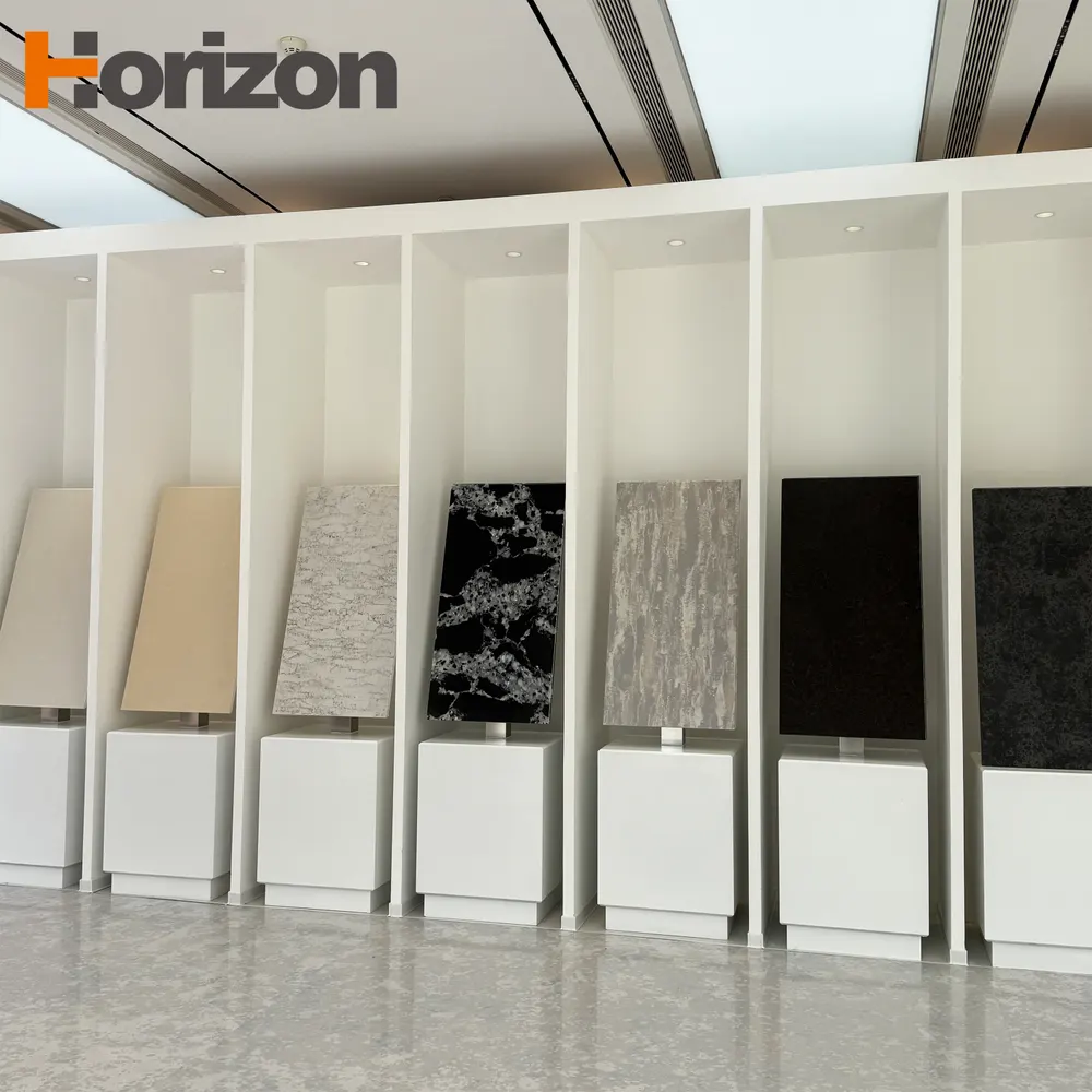 Black Engineered Quartz Slab With 93% Natural Quartz Content