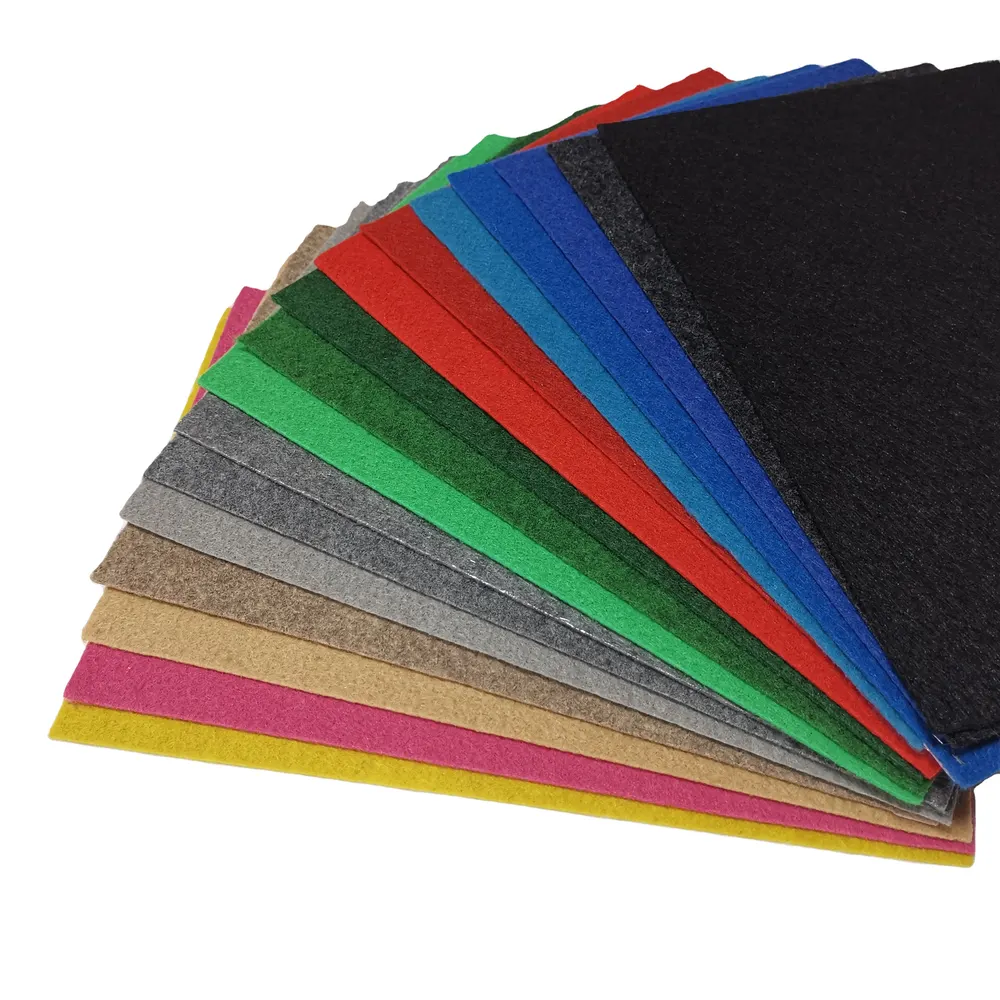 Red Polyester Exhibition And Event Carpet 1-4mm Thick