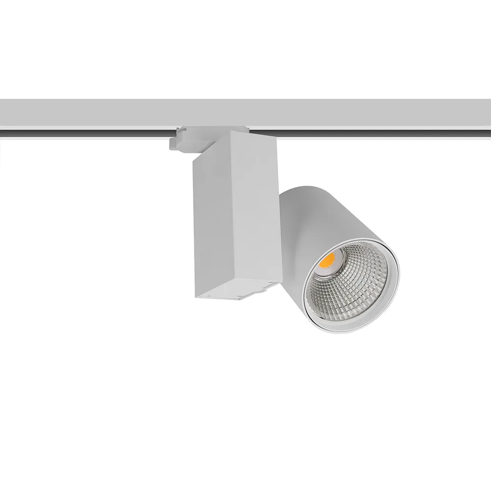 Dimmable Aluminum COB LED Track Spotlight 50W