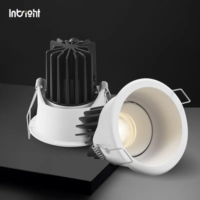 Recessed Aluminum COB LED Downlight 8-25W IP65