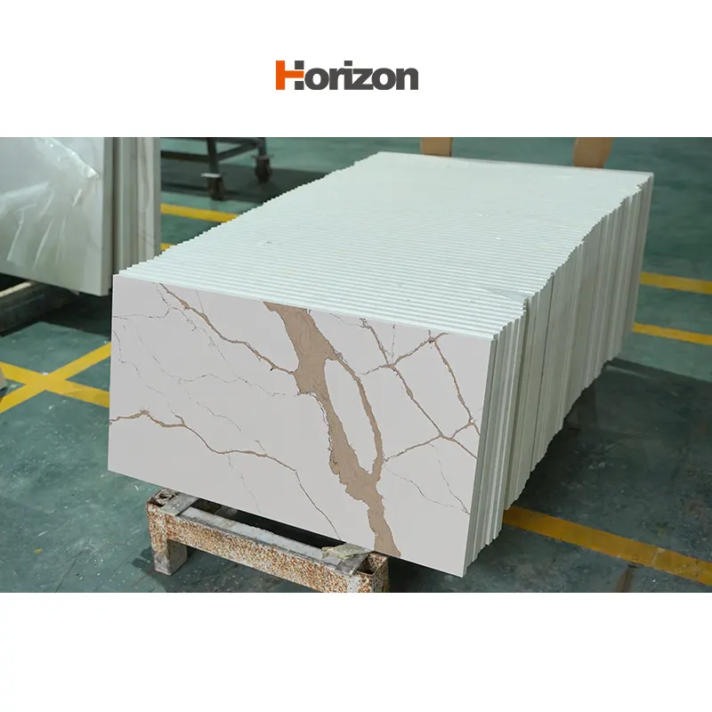 Calacatta Engineered Quartz Slab 3200x1600mm