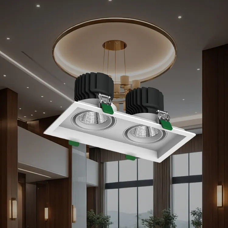 Adjustable Recessed Aluminum LED Downlight 24-32W