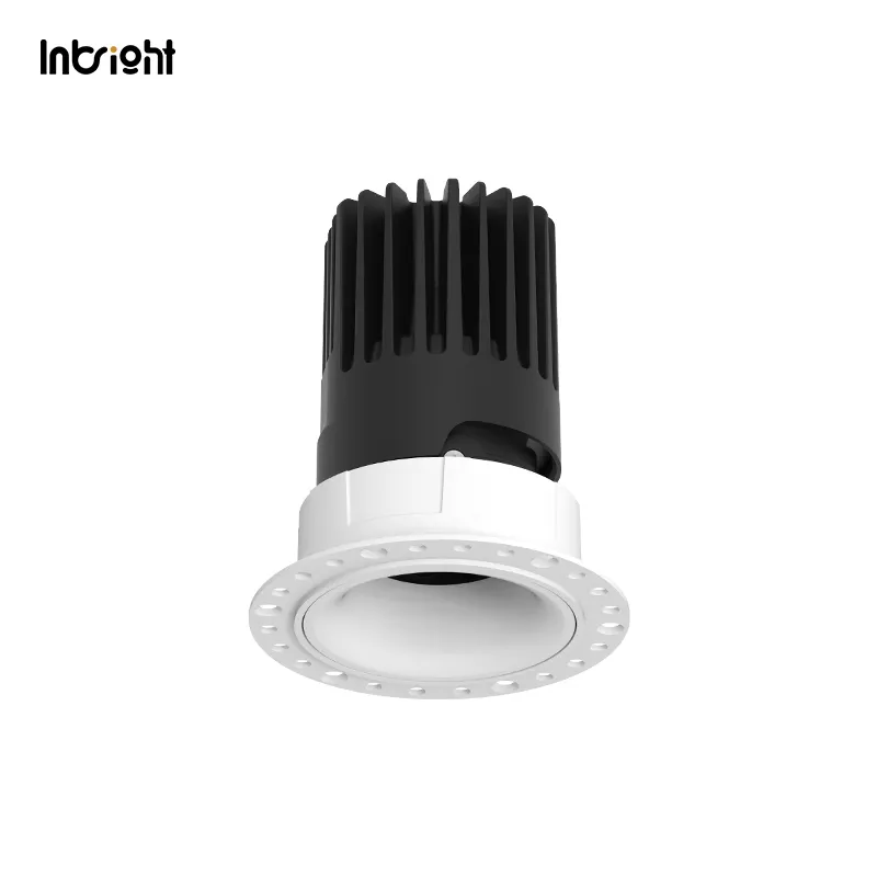 Adjustable Recessed Aluminum COB LED Downlight 10-28W IP65