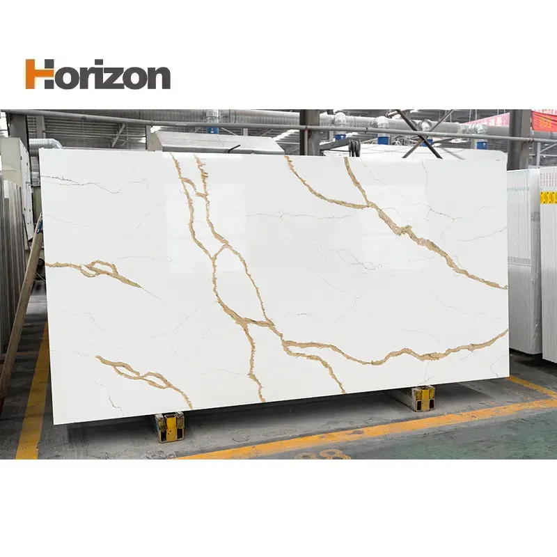 Calacatta Gold Engineered Quartz Slab 3200x1600mm