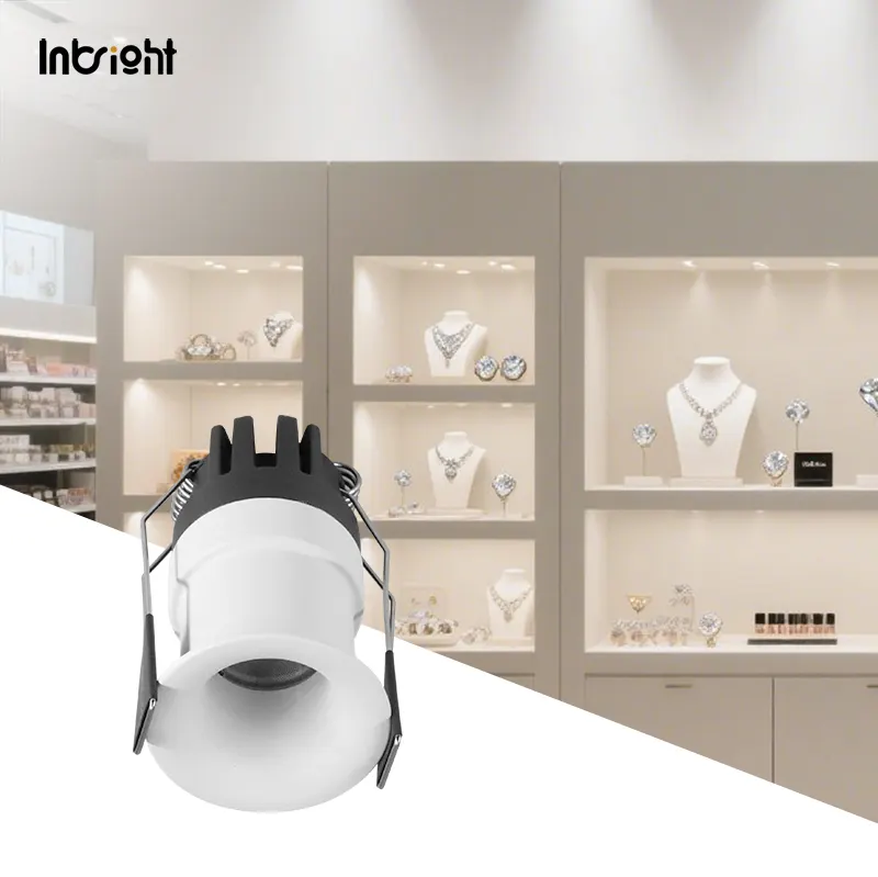 Dimmable Recessed Aluminum LED Downlight 7W