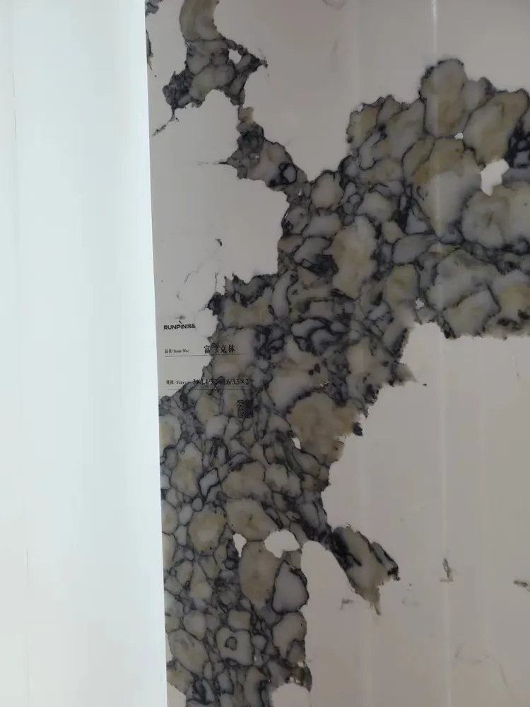 Calacatta Gray Engineered Quartz Slab 3200x1600mm
