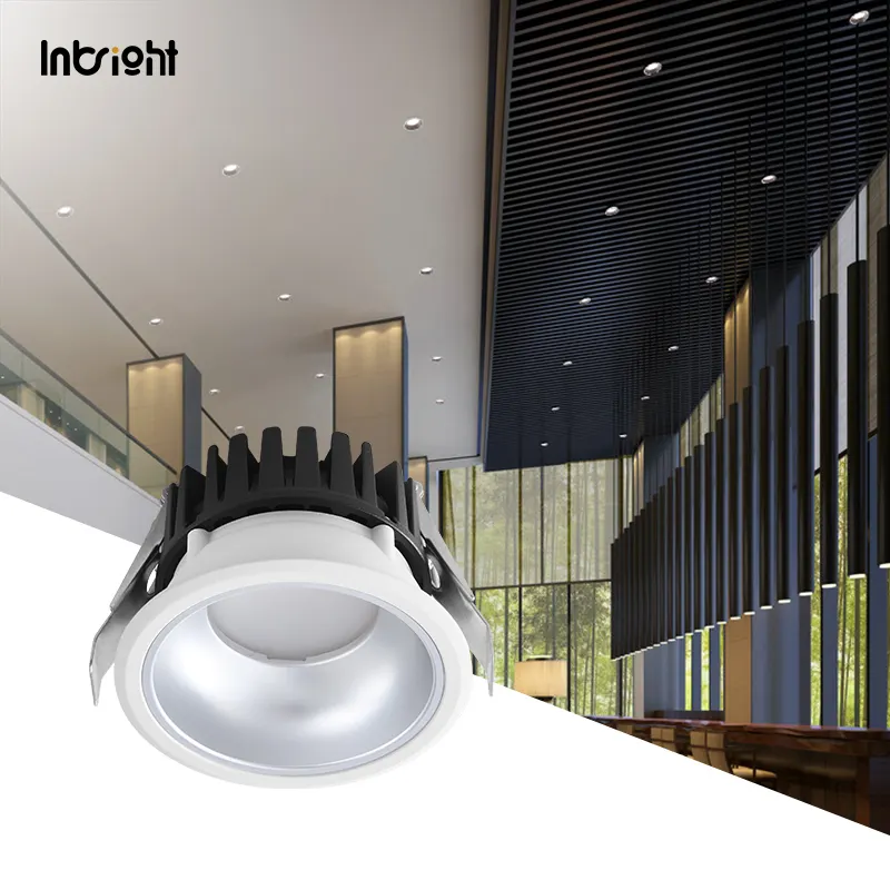 Adjustable Dimmable DALI Recessed LED Downlight 15-42W