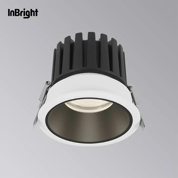 Dimmable Recessed Aluminum COB LED Downlight 8-25W IP65