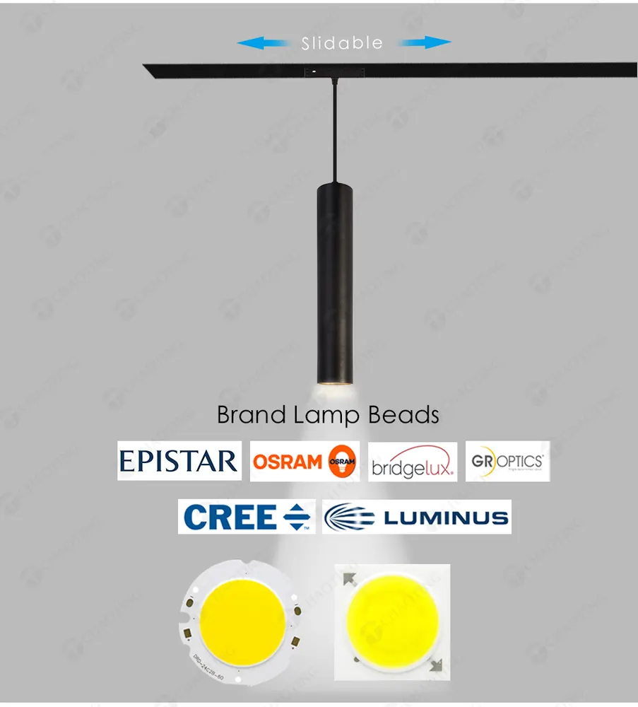 Tuya Smart Dimmable Magnetic COB LED Track Spotlight Black 10W 48V 3000K/4000K/6000K